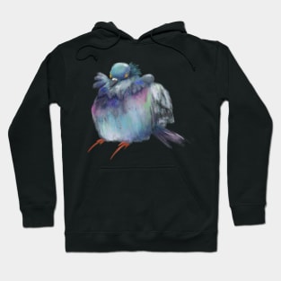 Pigeon painting Hoodie